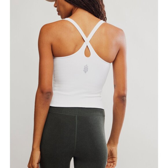 🆕 FP MOVEMENT Good Karma Sculpt Tank / White - Picture 6 of 10